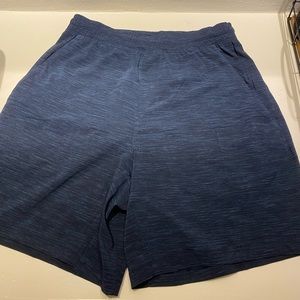 Lulu Lemon Pace Breaker Linerless Short “5 navy blue